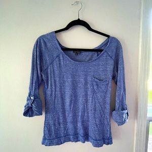 Lowered! 💥 Women’s Express Blue Top (3/4 sleeve)